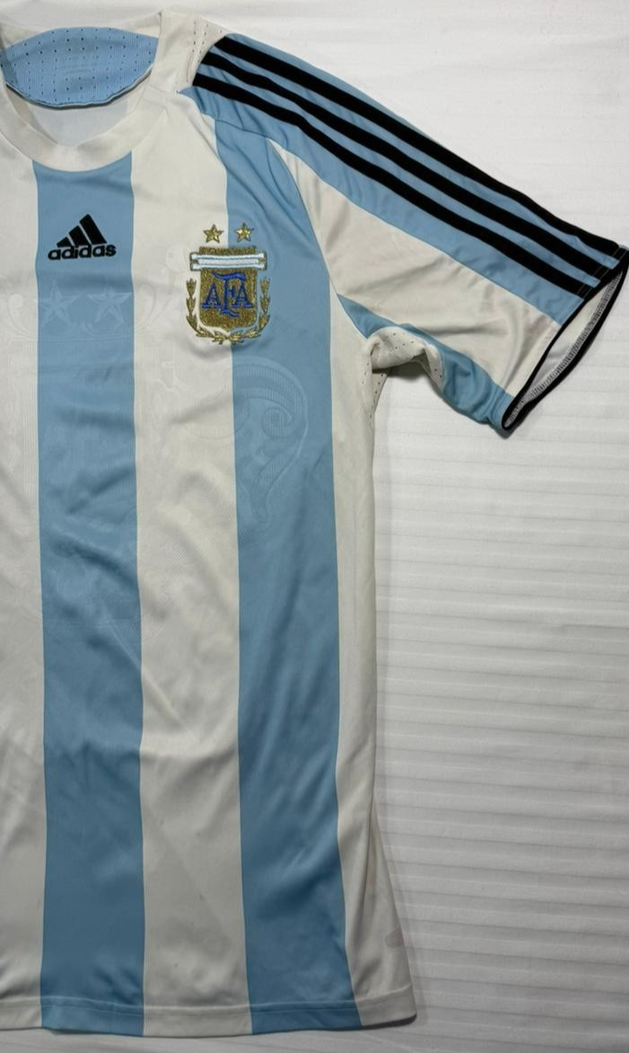 Adidas Argentina National Team Men's Jersey Sun Of May Watermark Blue White S/M