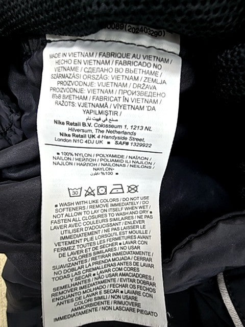 Nike Women's Black Pleated Track Pants Size L