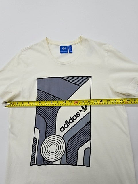 Adidas Men White T-Shirt size L product image 7
