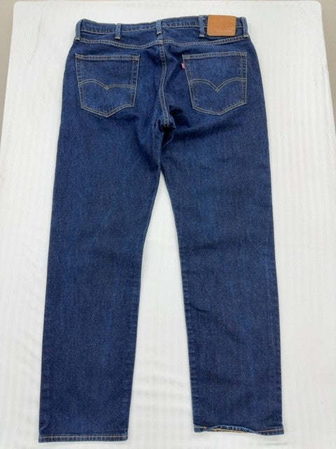 Levi's Men's 502 Taper Dark Blue Jeans W38 L32