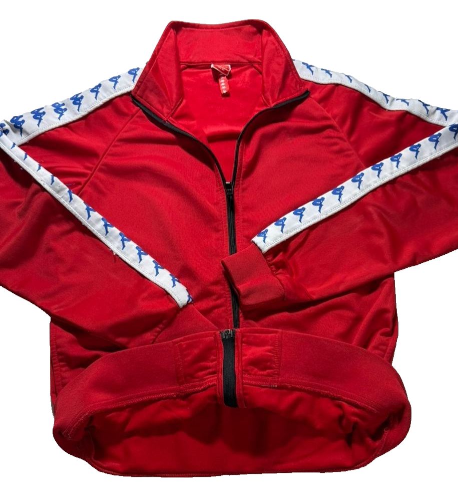Kappa Authentic Sportswear Jacket | Red/White/Blue | Size M