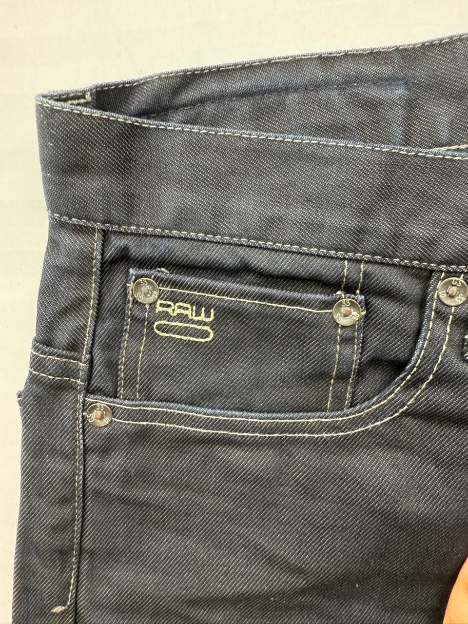 G-Star 3301 Slim Fit Men's Dark Wash Stretch Jeans 30x30