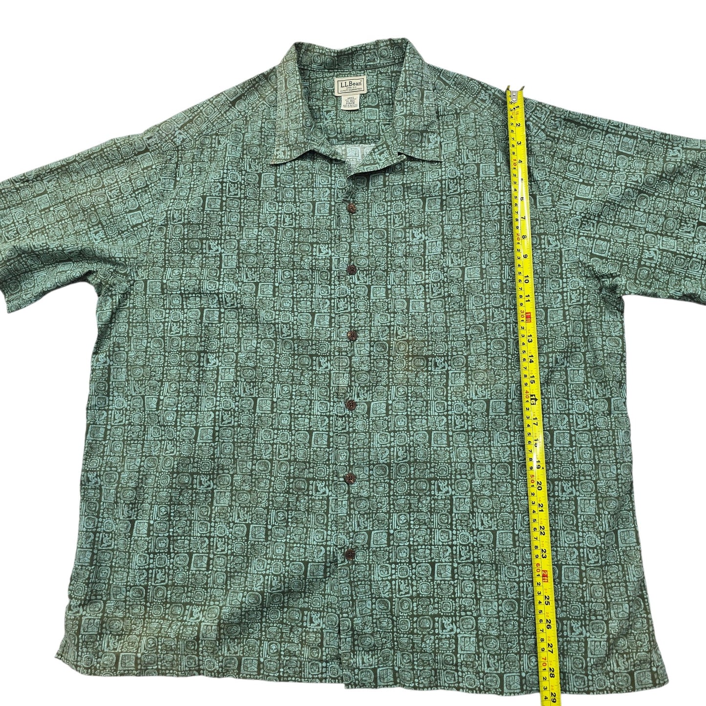 L.L.Bean Men Green Shirt size XL product image 7