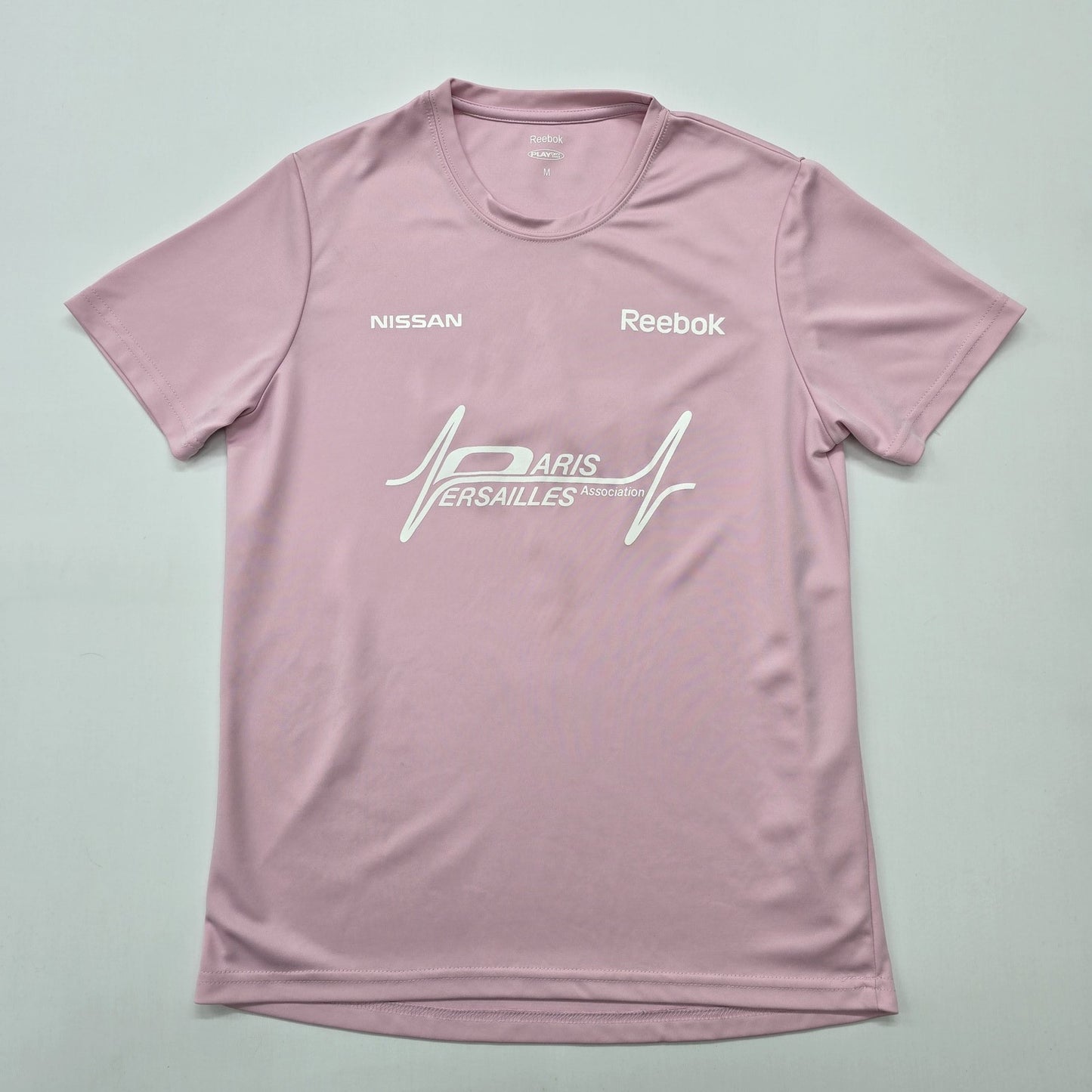 Reebok Unisex Pink Breast Cancer Awareness T-Shirt Size M PlayDry Logo