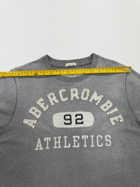 Abercrombie & Fitch Men Gray T-Shirt size M product image 8