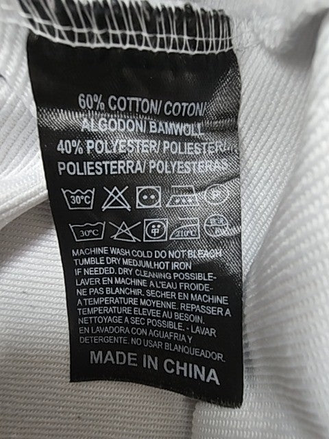 Guess Men White T-Shirt size XL product image 5