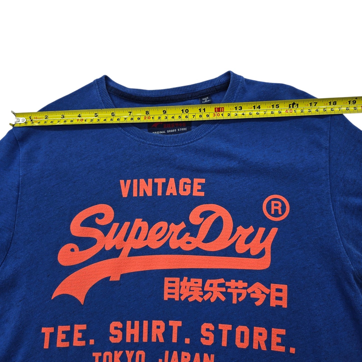 Superdry Men Blue T-Shirt size L product image 5