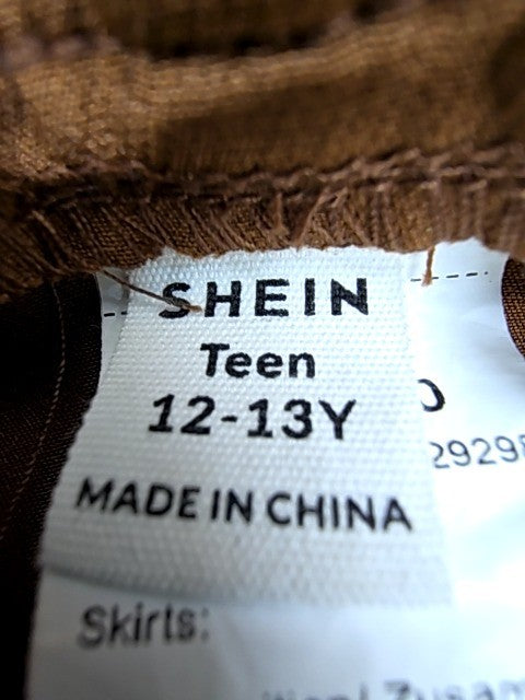 SHEIN Kids Brown Skirt size 12-13Y product image 3