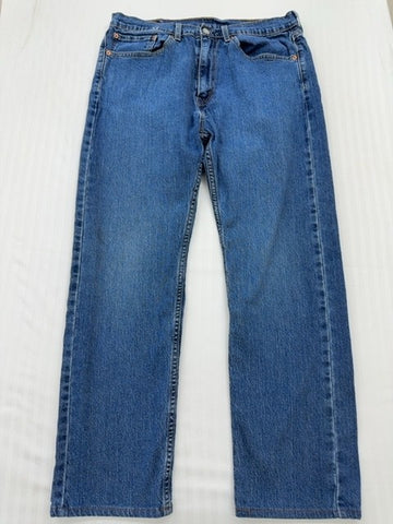 Levi's Men's Blue 506 Comfort Straight Jeans W34 L37
