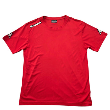 Kappa Men's Red Omini Logo T-Shirt Large Kappa4Football