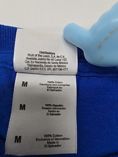 Fruit of the Loom Men Blue T-Shirt size M product image 5