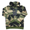 Adidas Men's Multicolor Hoodie – Size M, Camo, Pullover