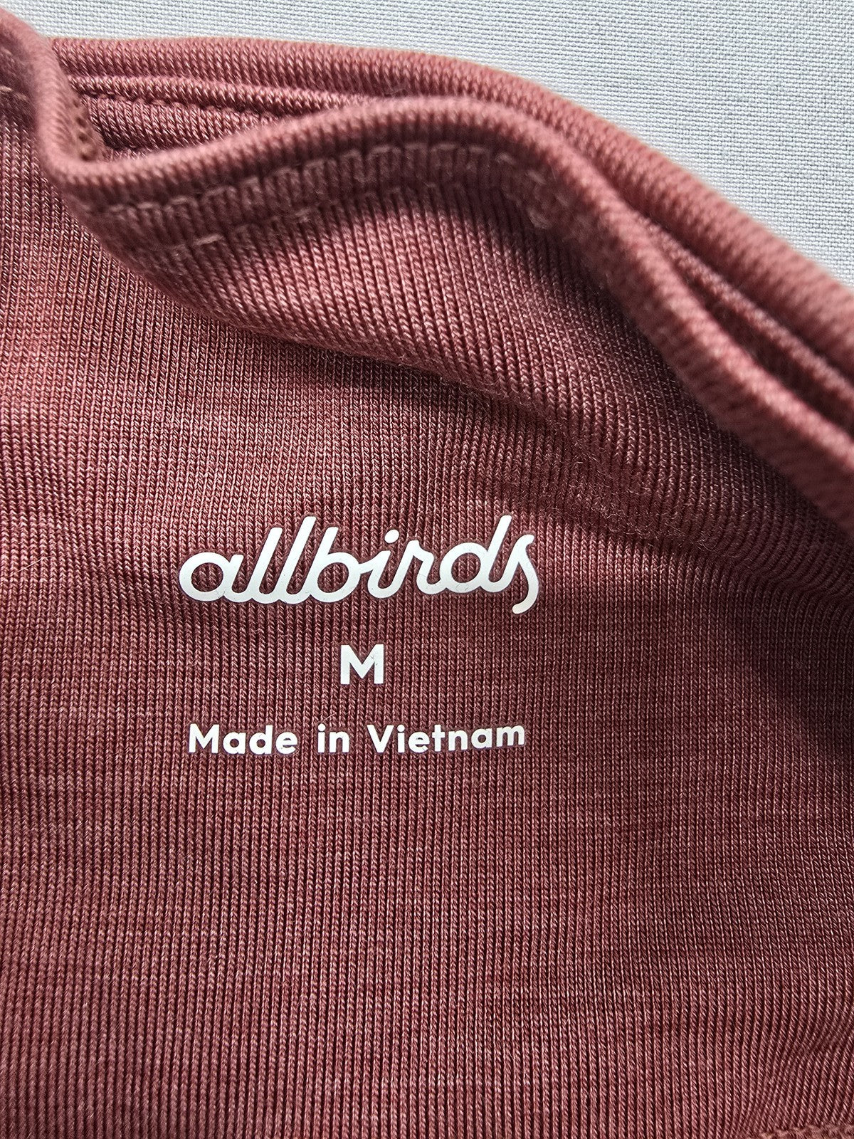 Allbirds Natural Run Short Women's M Maroon Running Athletic NWT