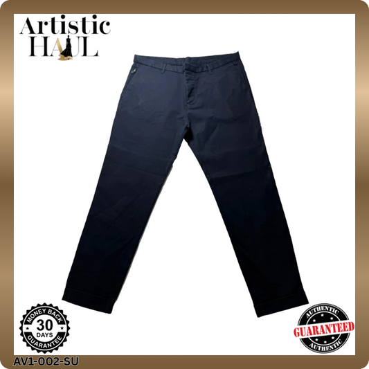 Emporio Armani Men's Navy Pants – Size 54 – Ref 6AE1A
