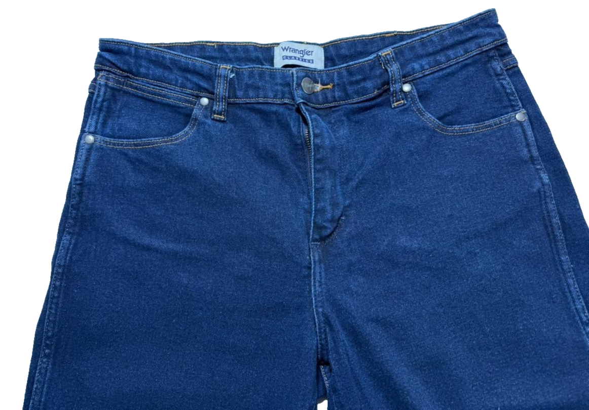 Wranglar Classic Women's Mid Waist Bootcut Blue Jeans Size 14R