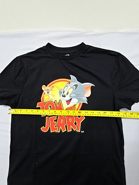 Tom & Jerry Men Black T-Shirt size M product image 7
