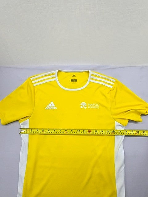 Adidas Goalkeeper Jersey Men's S Yellow Climacool Short Sleeve