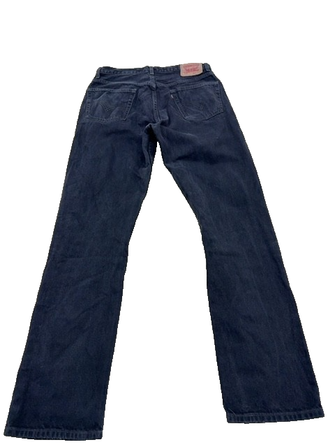 Levi's Men's Dark Indigo 505 Regular Fit Jeans 34x36