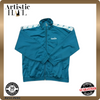 Diadora Men's Teal Track Jacket Size M Vintage Full Zip Italy