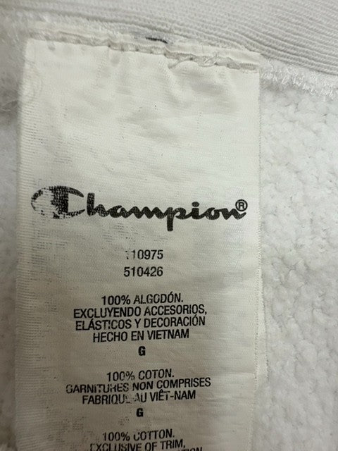 Champion Boys White Hoodie size L product image 5