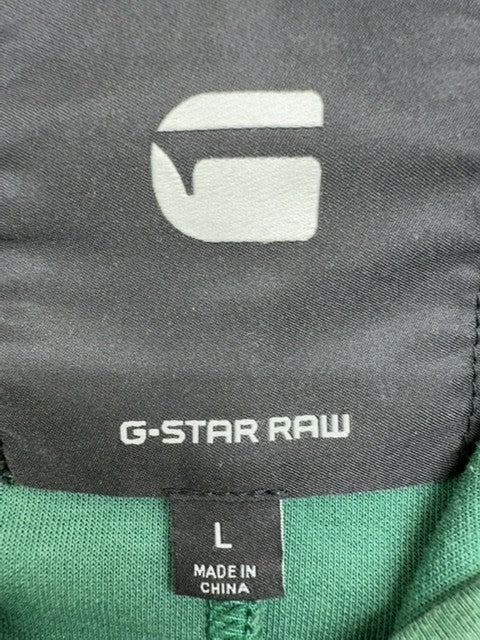 G-Star RAW Lanc Slim Tracktop Green Full Zip Men's L