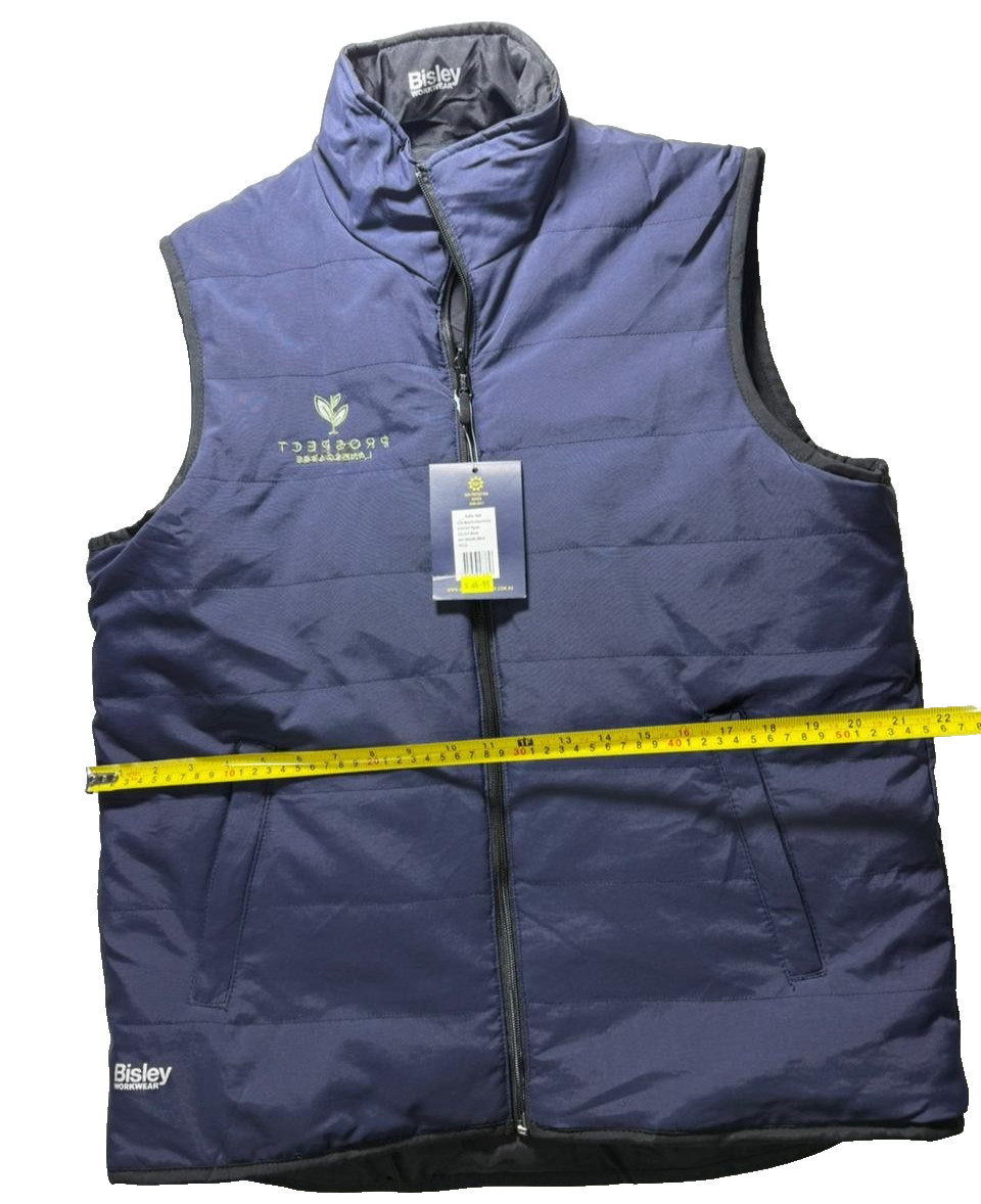 Bisley Bv0328 Reversible Puffer Vest - Size M