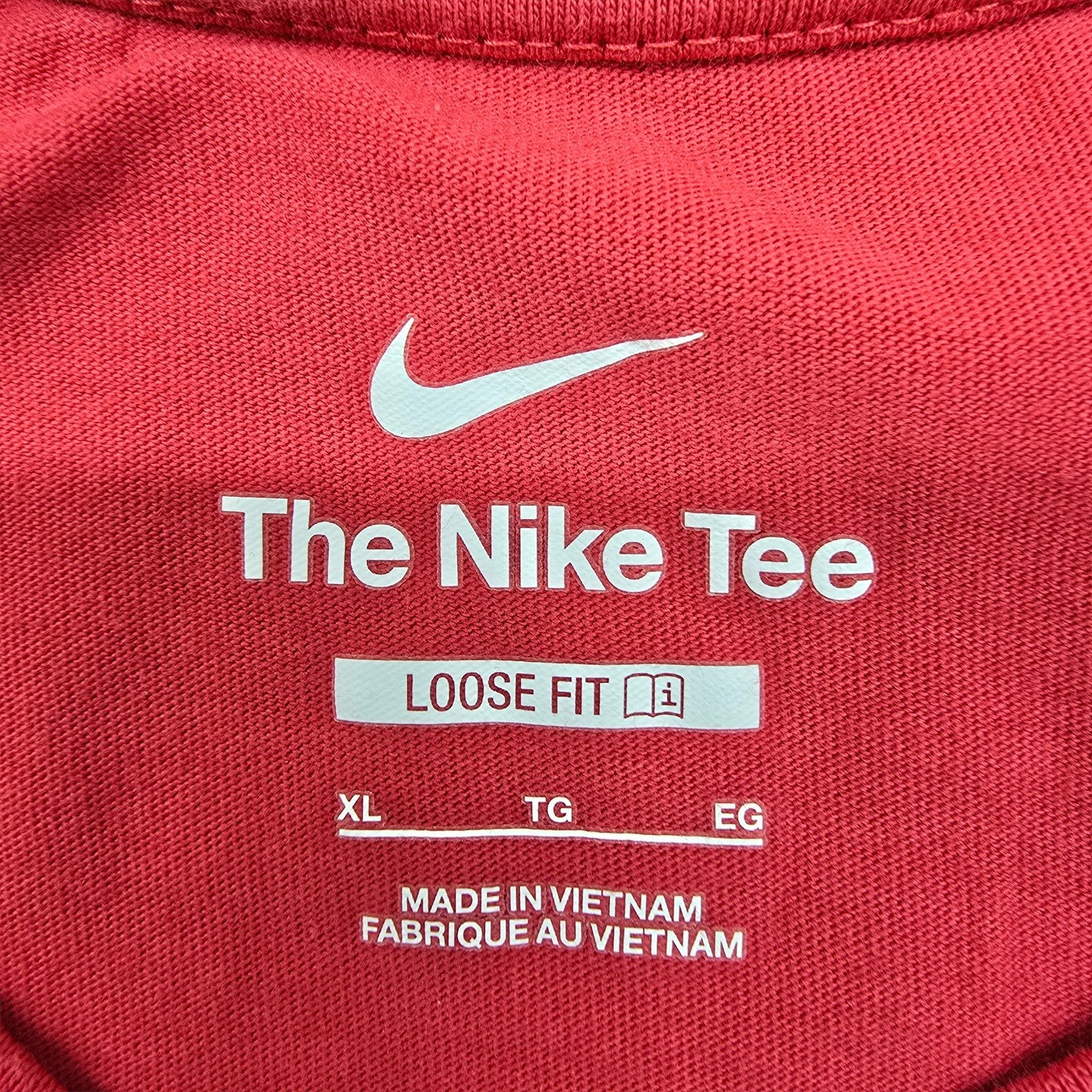 Nike Men Red T-Shirt size XL product image 3
