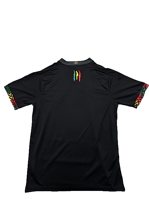 Puma Men's Multi-Color Adinkra Soccer Jersey Size M V-Neck dryCELL