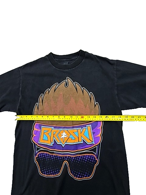 WWE Men's Zack Ryder Black T-Shirt Size M