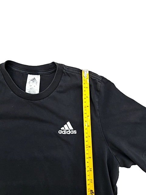 Adidas Black Men's Short Sleeve Crewneck T-Shirt Size S DA2420 Regular