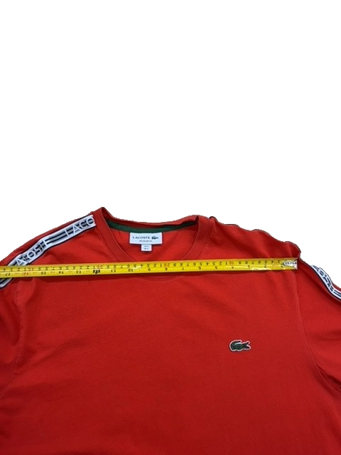 Lacoste Men Red T-Shirt size L product image 9