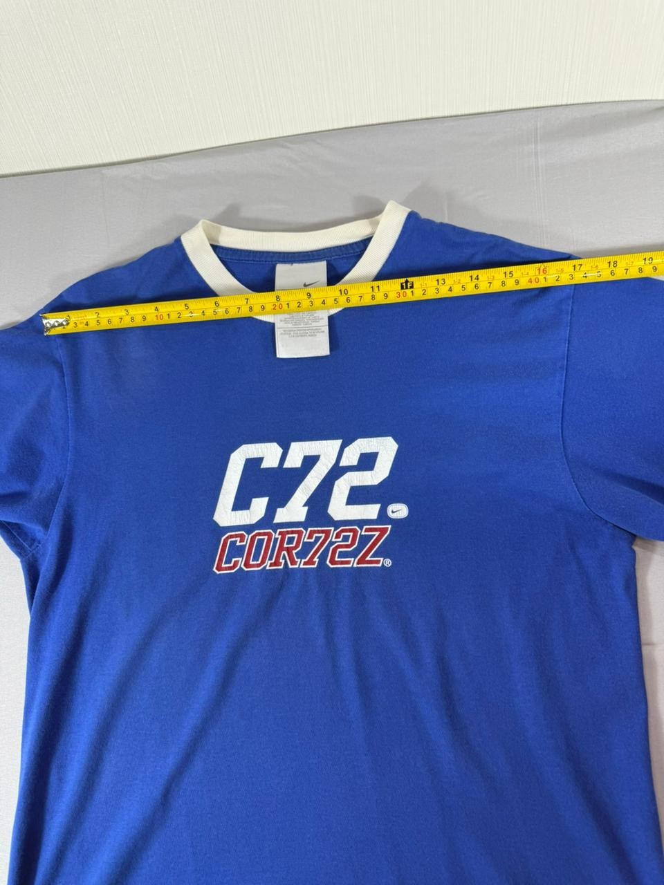 Nike Men's Blue Graphic T-Shirt Size XL C72 COR72Z Crew Neck