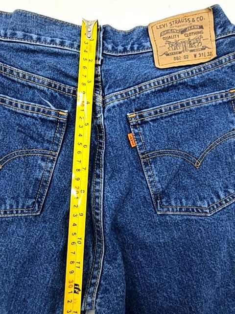 Levi's 501 Straight Jeans Men 31x32 Vintage Blue