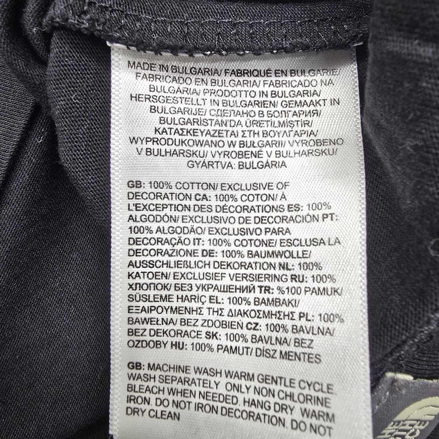 The North Face Men's Black Logo Crew Neck T-Shirt Size L