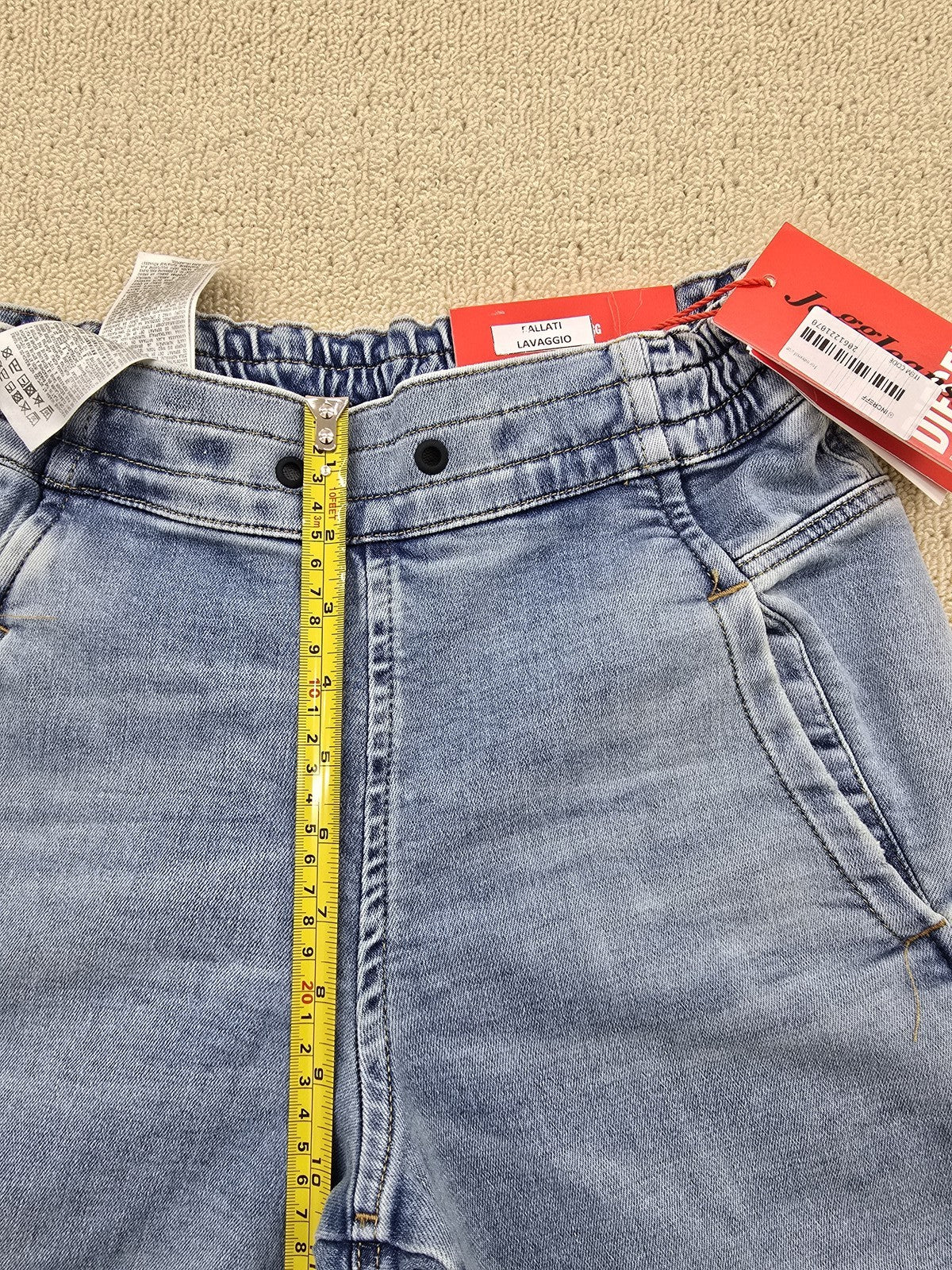 Diesel Living Blue W23 Jeans 98% Cotton Stretch MPN CA25954