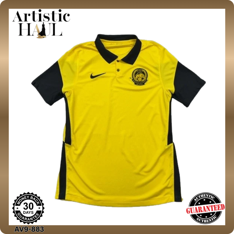 Nike Academy Dri-FIT Tour Yellow/Black L Polo Shirt