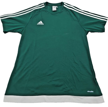 Adidas Women's L Green Climalite Practice Jersey L Moisture Wicking
