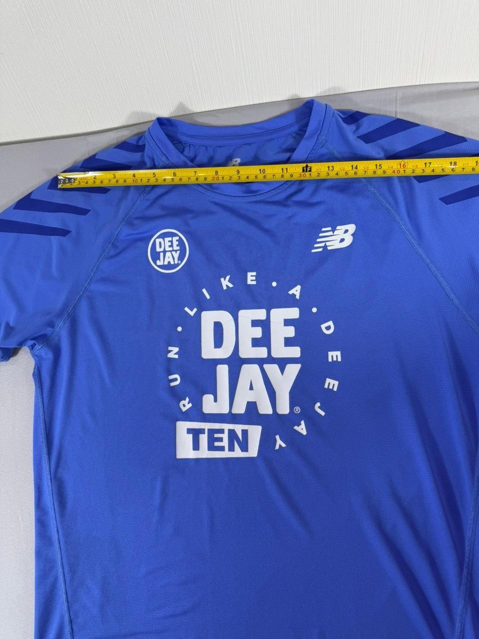New Balance Men's Blue Athletic T-Shirt Size L Short Sleeve Sports Tee