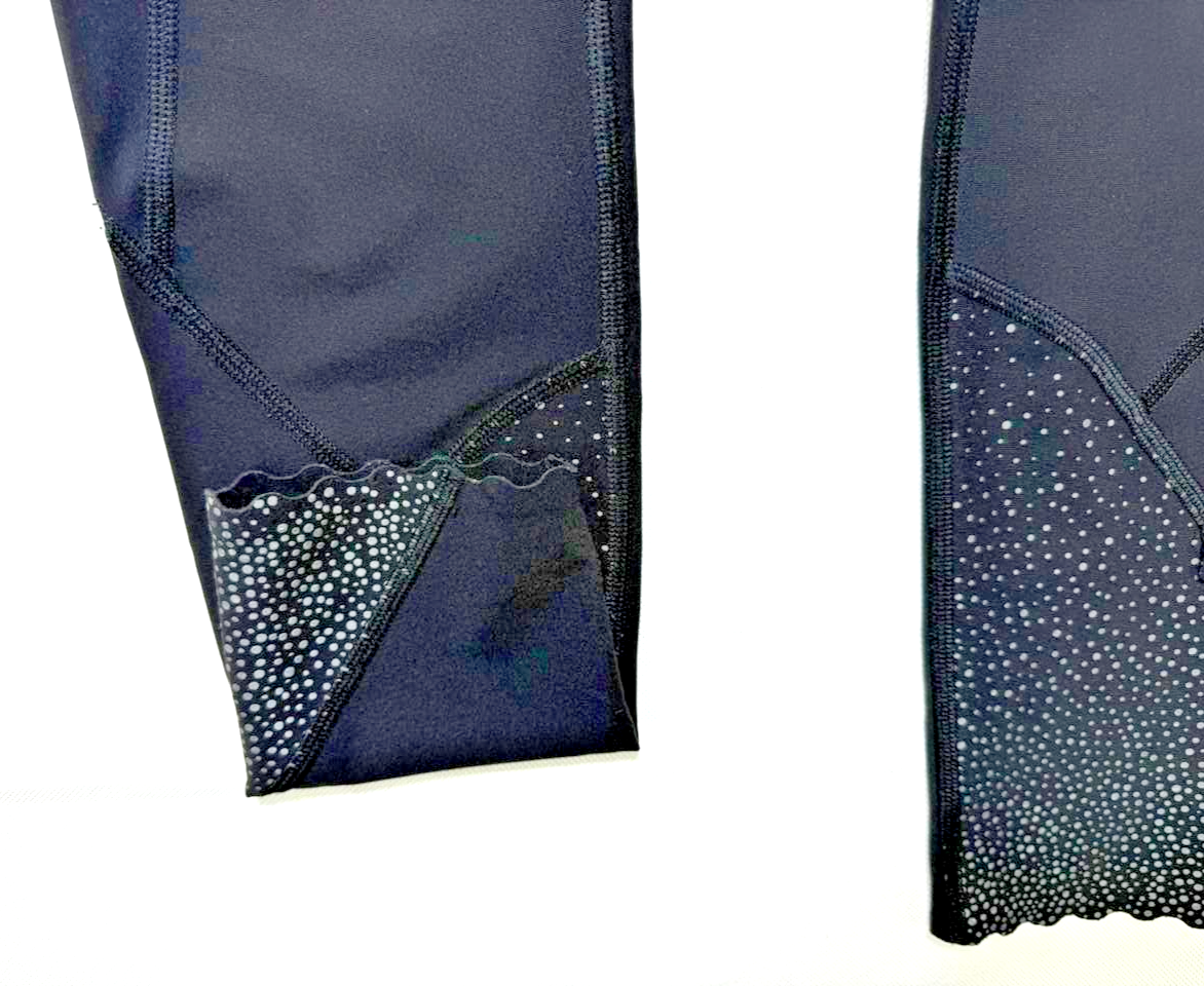 Lululemon Black Reflective Tights For Women - Size 6