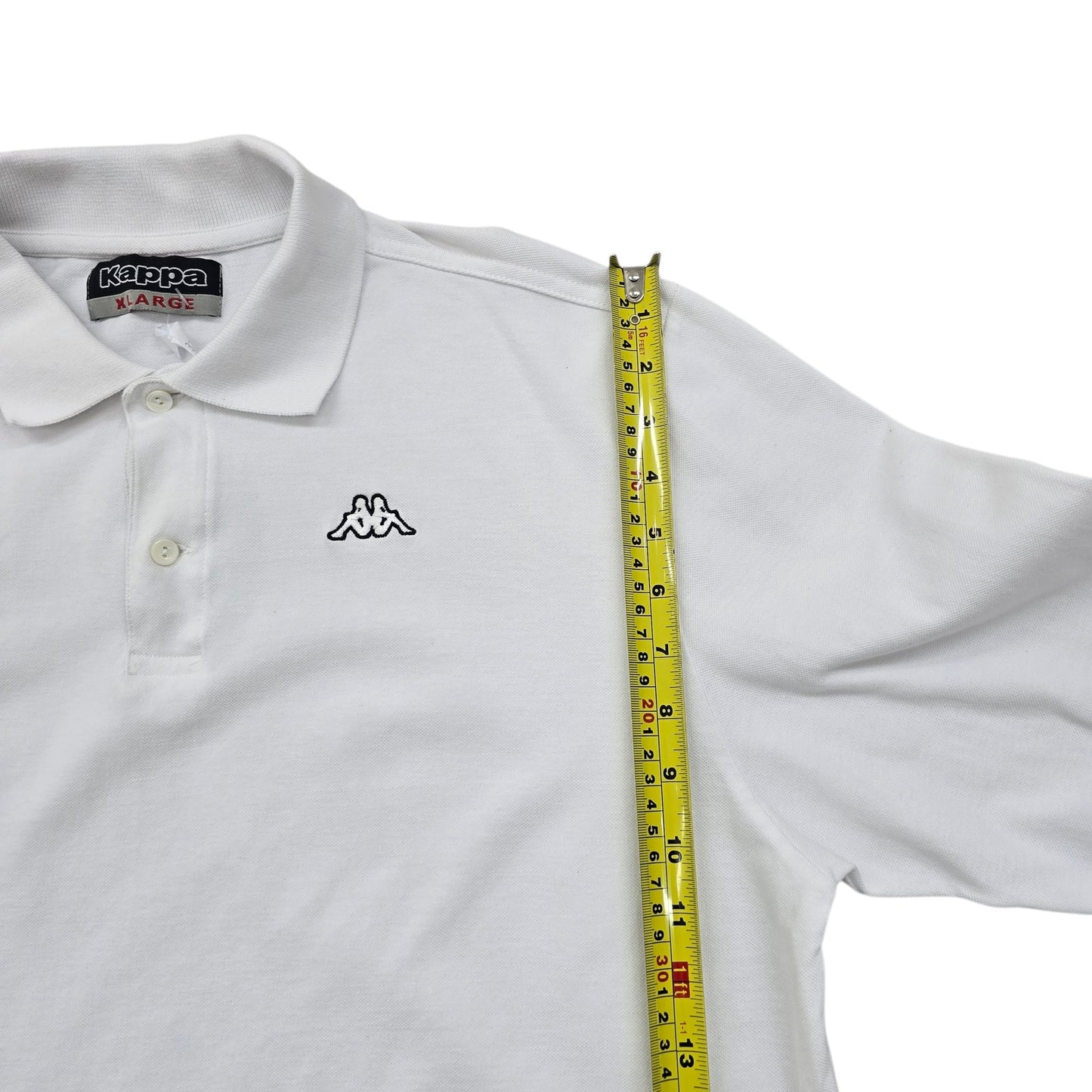 Kappa Men White Polo Shirt size XL product image 5