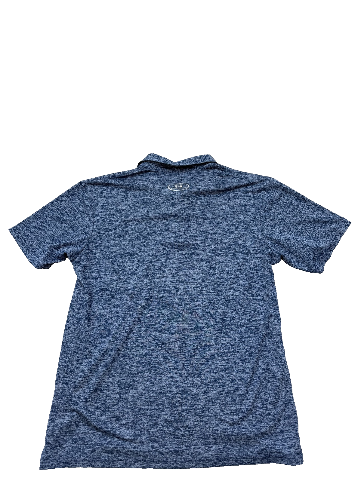 Under Armour HeatGear Navy Heather Polo Shirt XXL Short Sleeve Loose