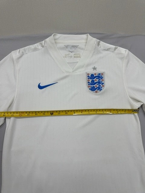Nike Men's White Dri-FIT V-Neck Jersey Size L