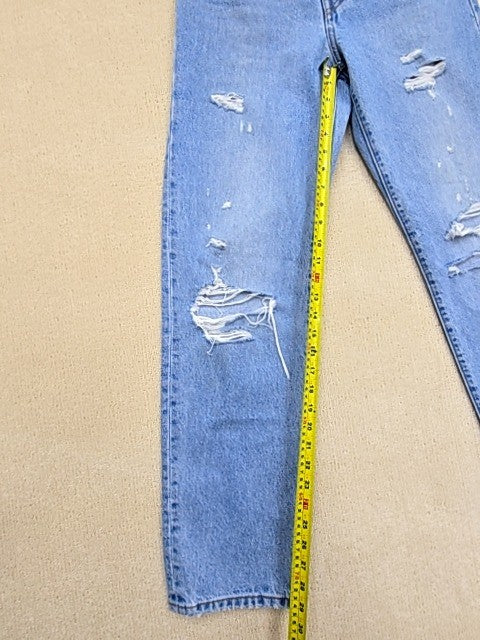 Levi's Men's 501 Light Blue Distressed Jeans W25 L32 Vintage