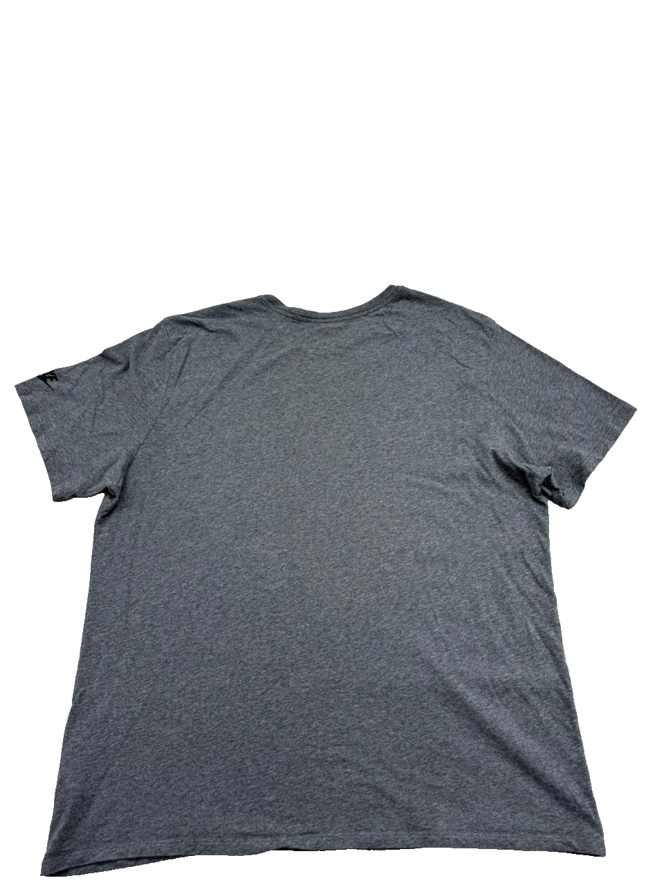 Nike Men's XL Athletic Fit Grey Cotton Short Sleeve Crewneck Tee