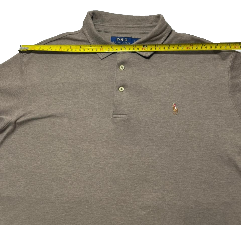 Classic Fit Soft-Touch Polo Shirt - Size L