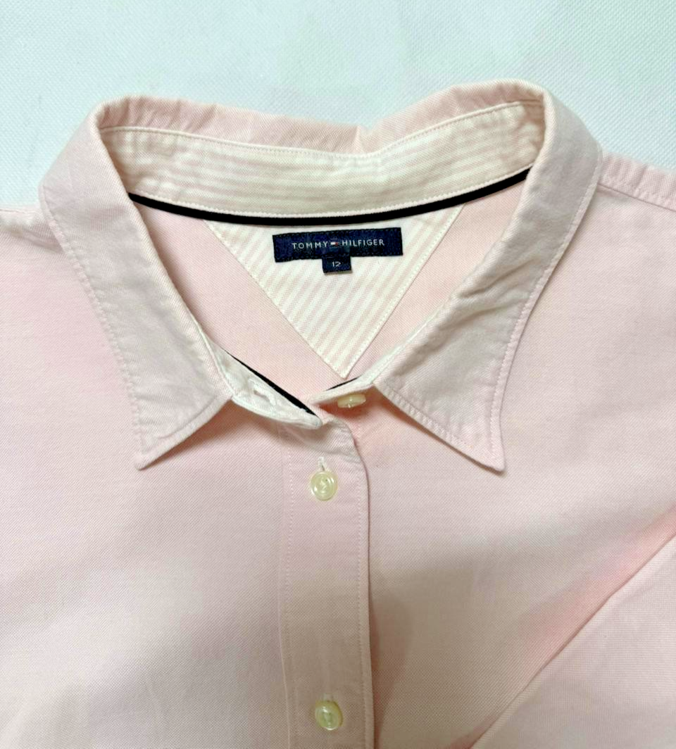 Tommy Hilfiger Smart Casual Regular Fit Oxford Shirt - Size 12
