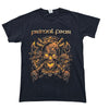 Fruit of the Loom Youth Black T-Shirt, Monster Truck Skull 5S, Graphic