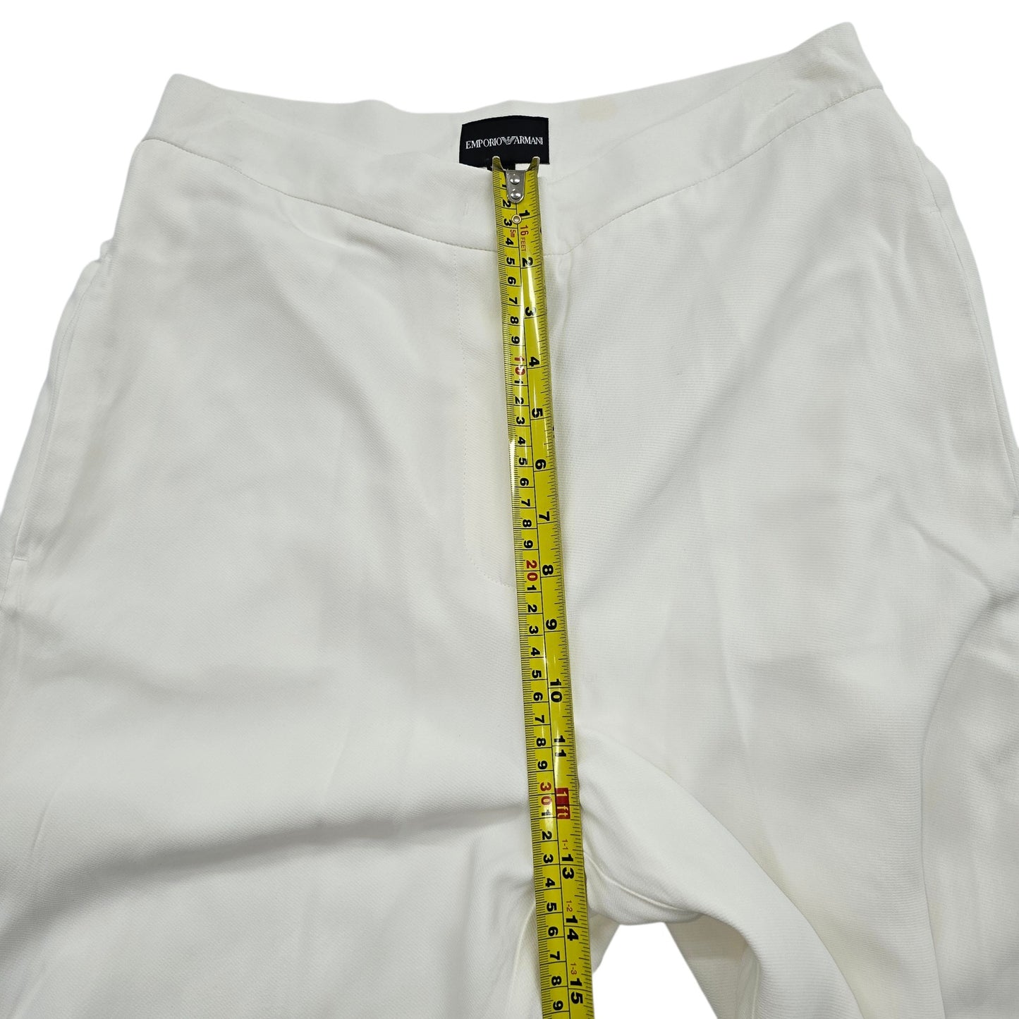 Emporio Armani Men White Trousers size 46 product image 6