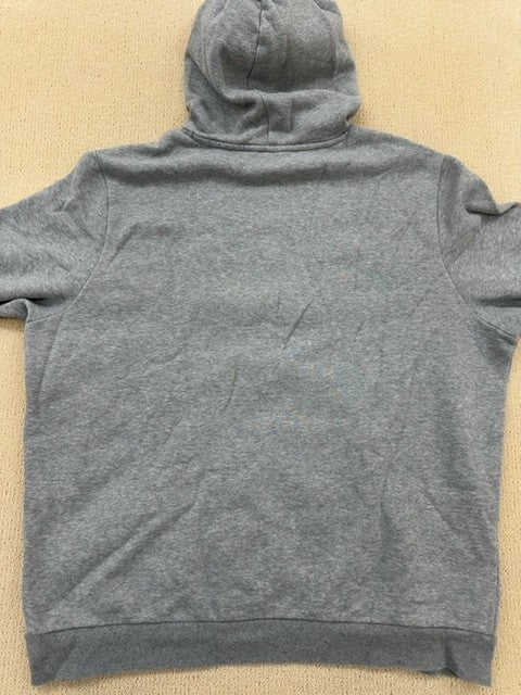Puma Men's Gray Hooded Pullover Fleece Hoodie XL