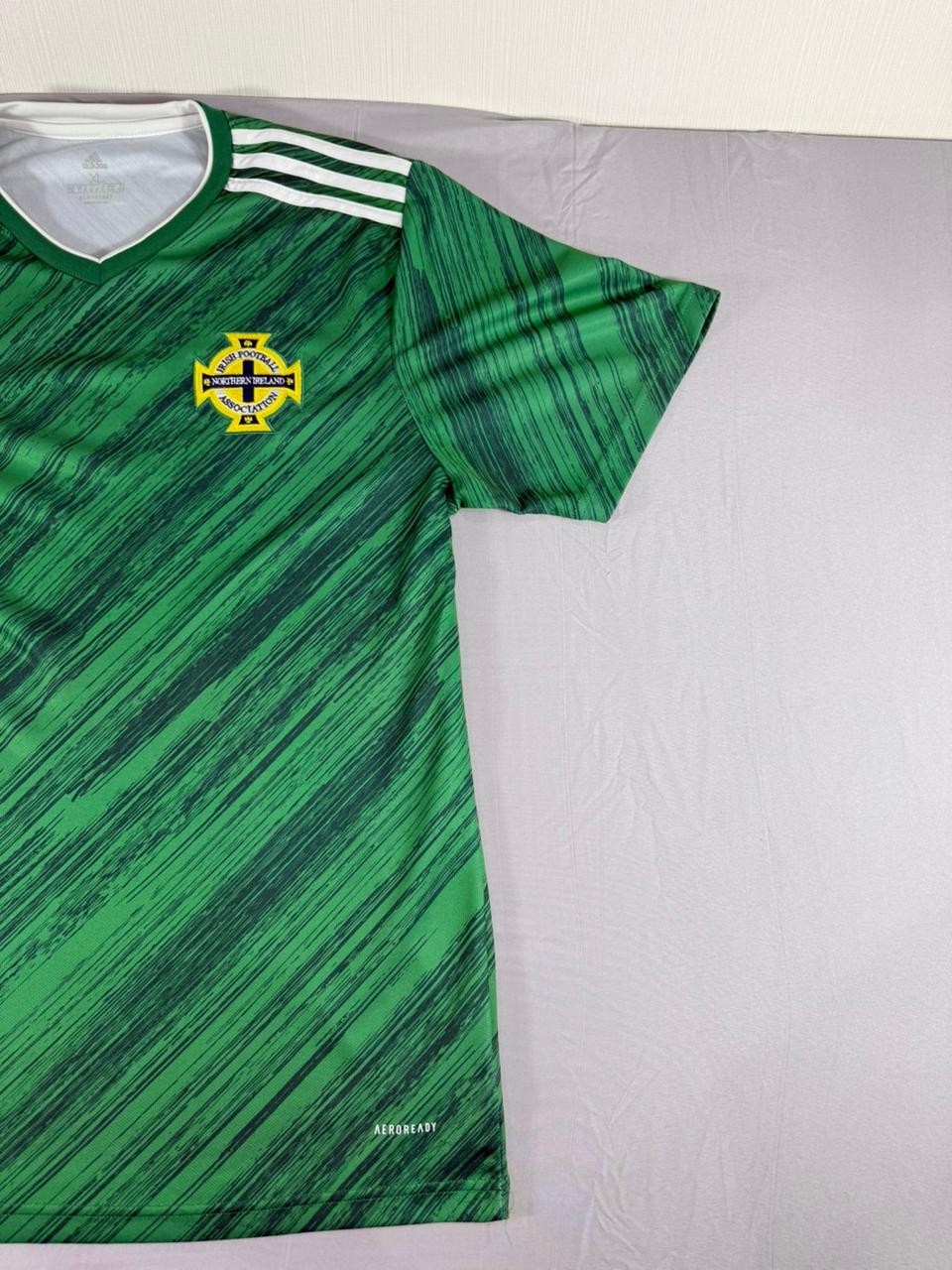 Adidas Northern Ireland Soccer Jersey Men's M Green AEROREADY Football Shirt